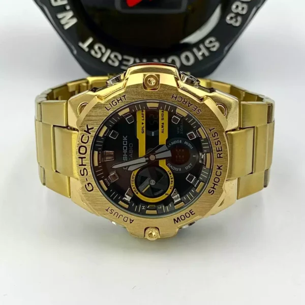 Relógio Masculino G-Shock Metal GST 100% funcional A Prova D'água c/caixa - Dourado - Imagem 3